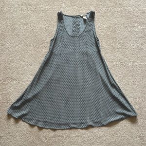 H&M Blue Flowy Dress